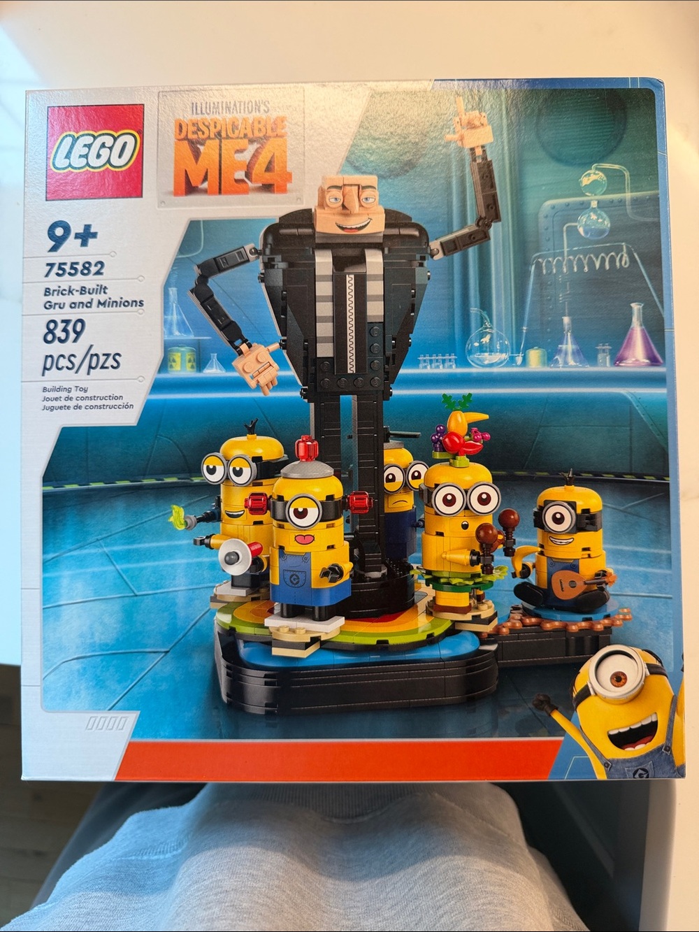 NEW LEGO Despicable Me 4 Brick-Built Gru and Minions Toy Set, Sealed Box - Picture 4 of 4